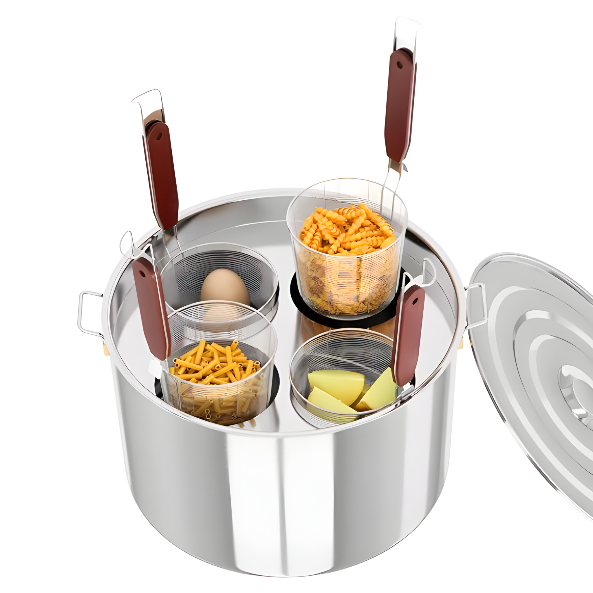 Olla para Pasta con 4 cestas 40x24CM