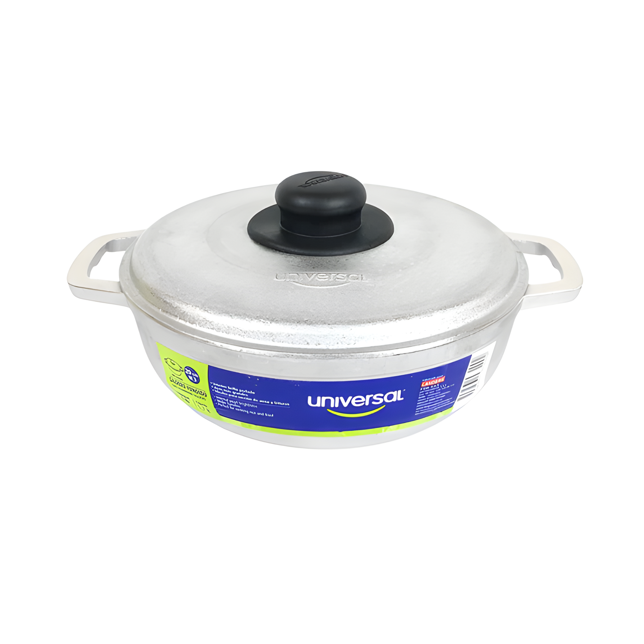 Paila con Tapa de Aluminio Universal