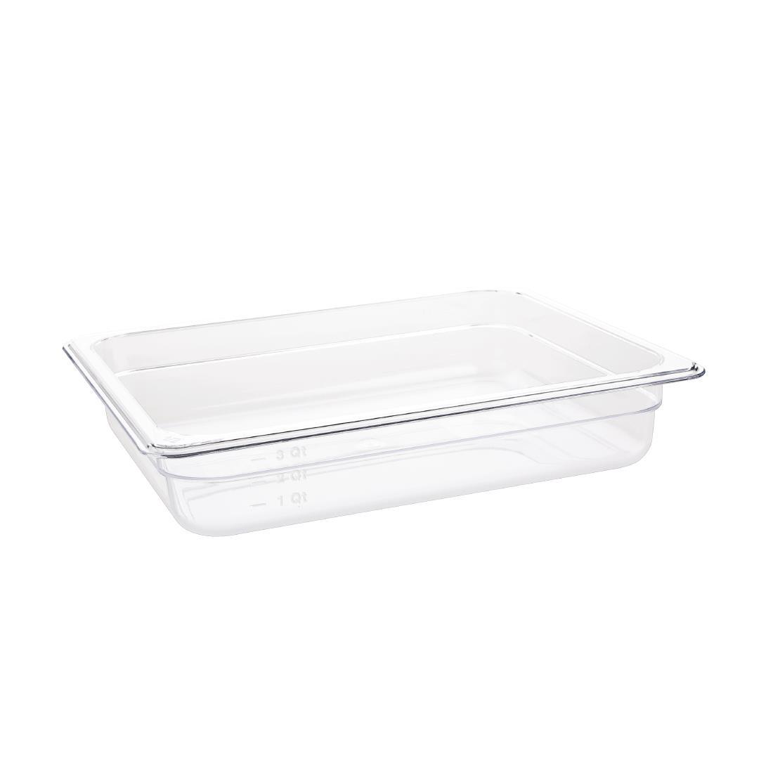 Bandeja de policarbonato 1/2 x 65mm