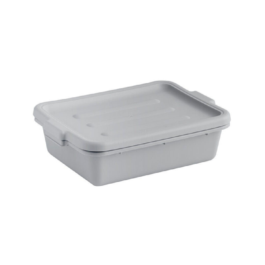 Bandeja Gris con Tapa 46x35x17cm Tote Box