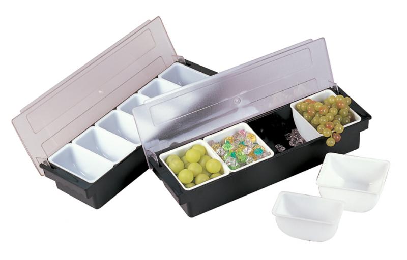 Condiment Holder Organizador de 6 Condimentos Alimentos e Ingredientes Bar