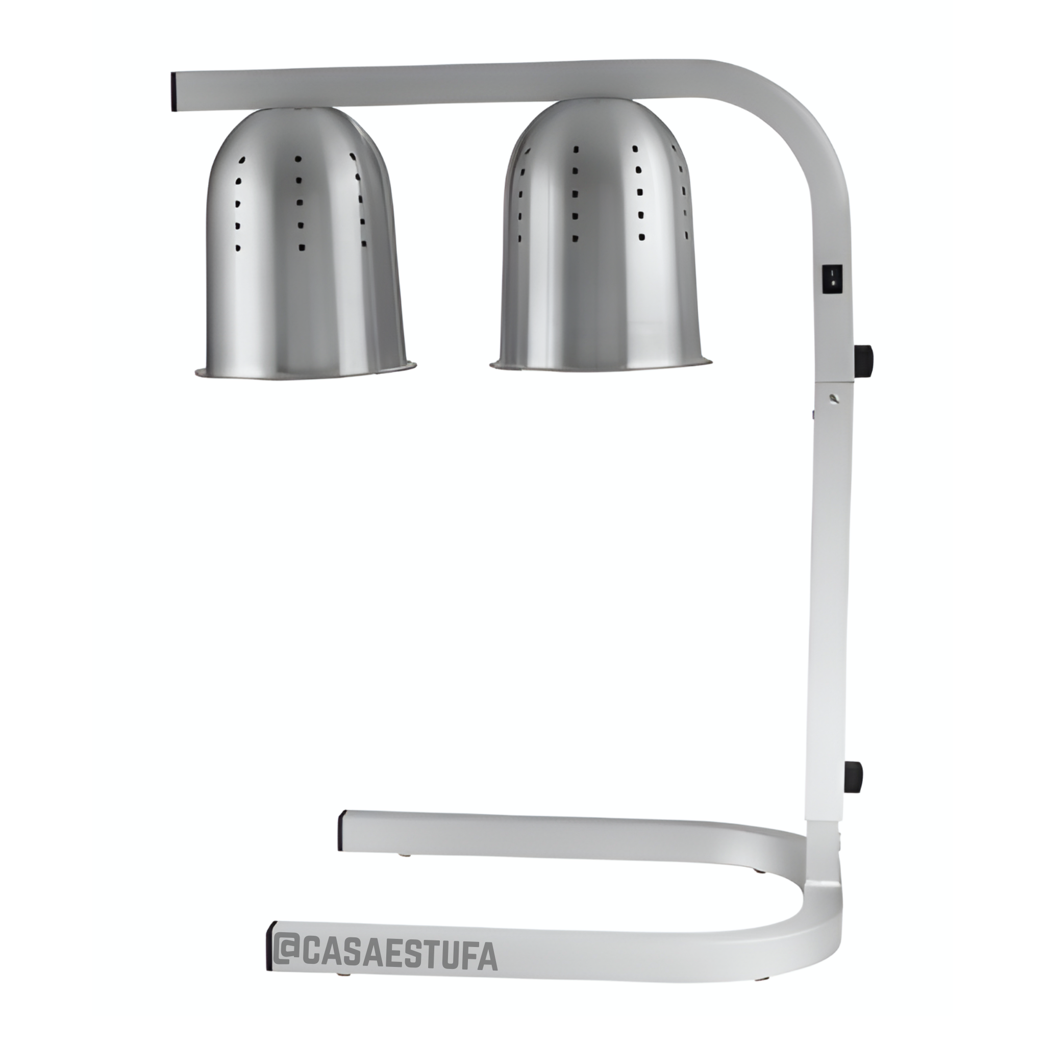 Lampara de Calor para Alimento de Mesa 2 Cabezal Base Tipo U A651102