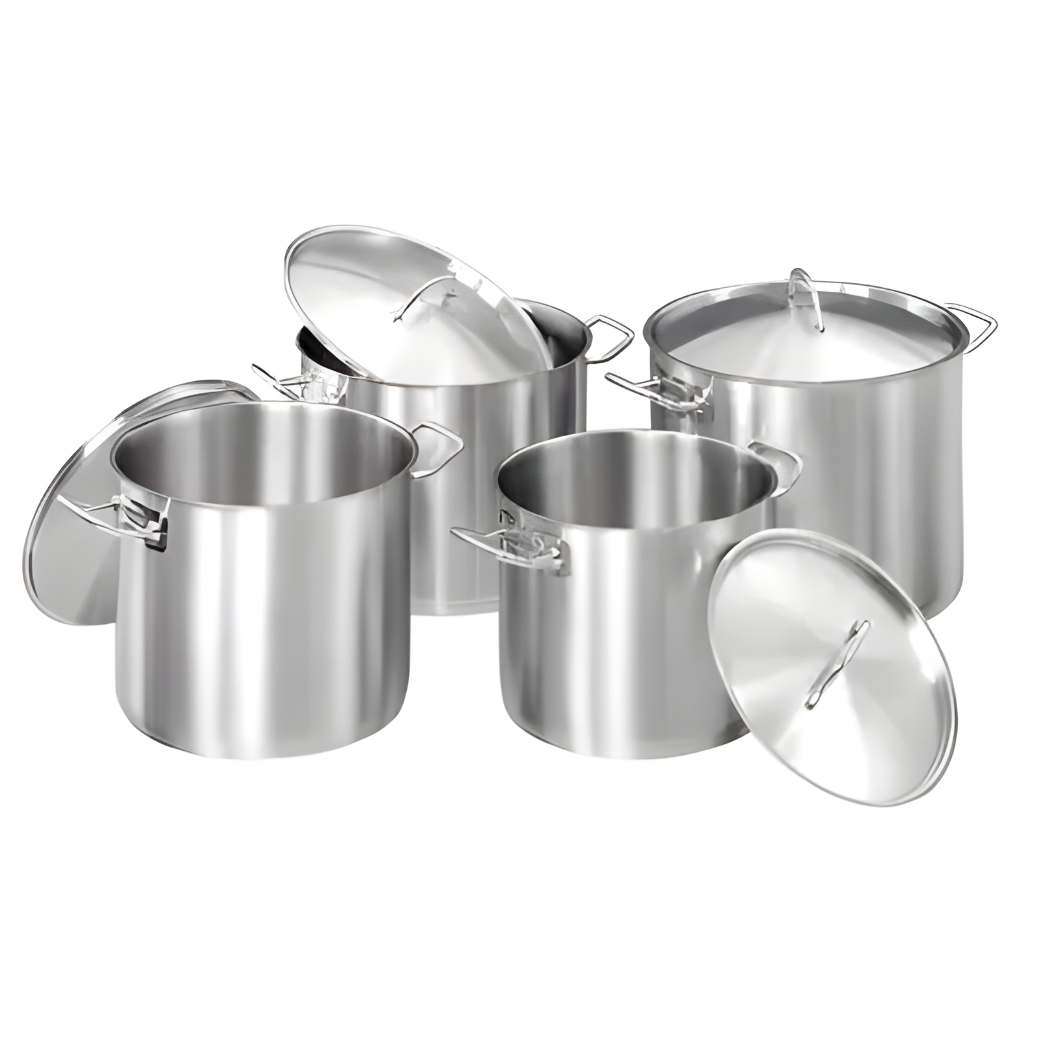 Olla de Acero Inoxidable con Tapadera Hotelero