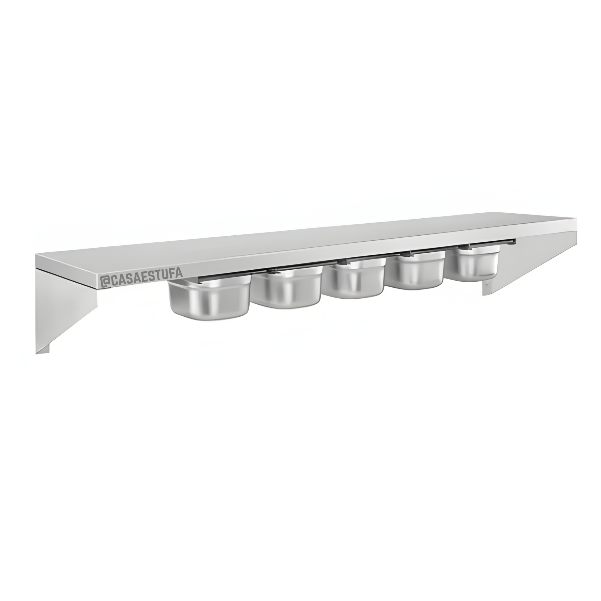 Repisa de Pared con Porta Bandeja