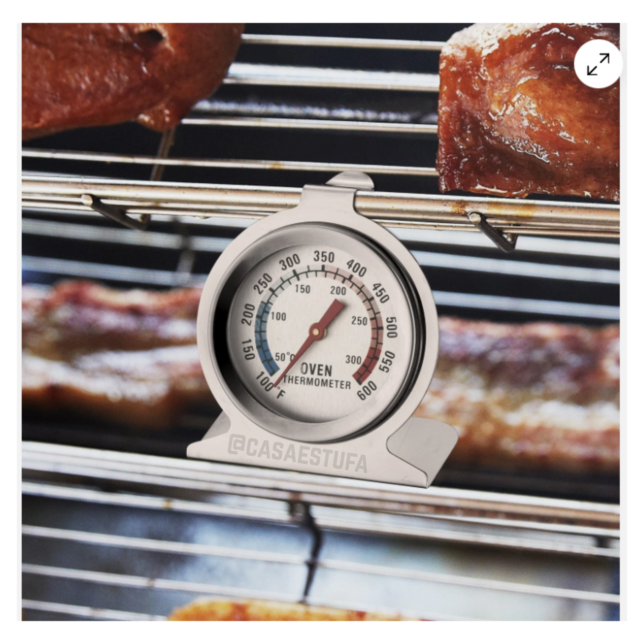 Termómetro de reloj para Horno