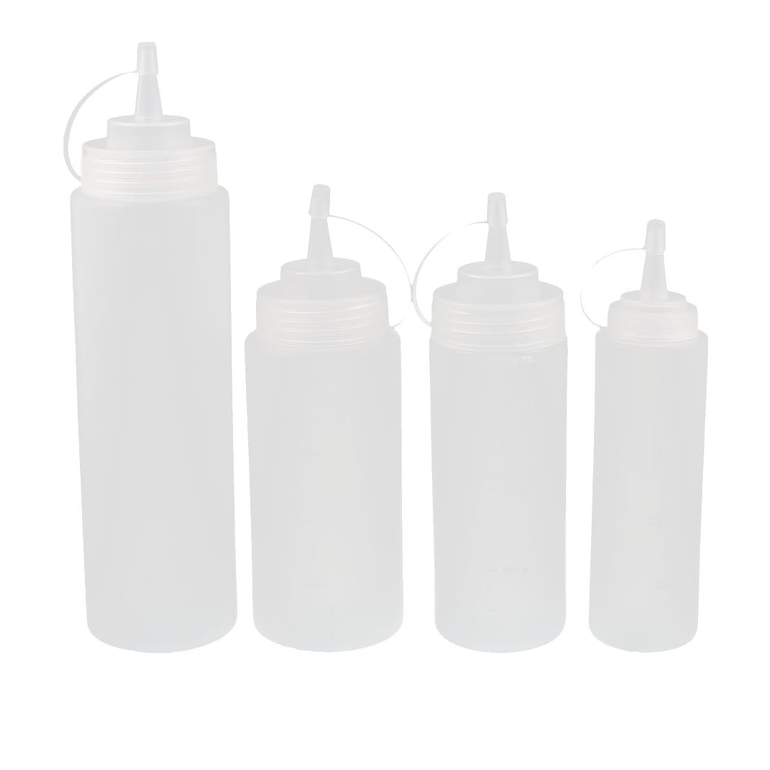 Envase de Salsa con Tapadera Transparente