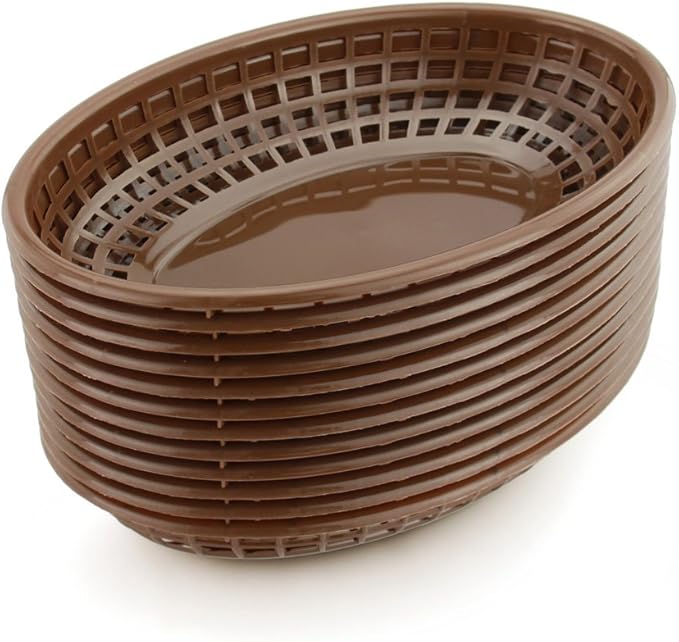 Cesta Canasta para servir Comida 9-1/4in x 5-3/4in