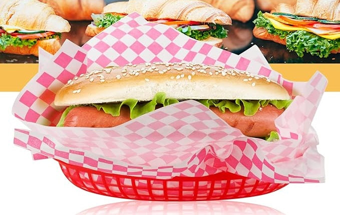 Cesta Canasta para servir Comida 9-1/4in x 5-3/4in