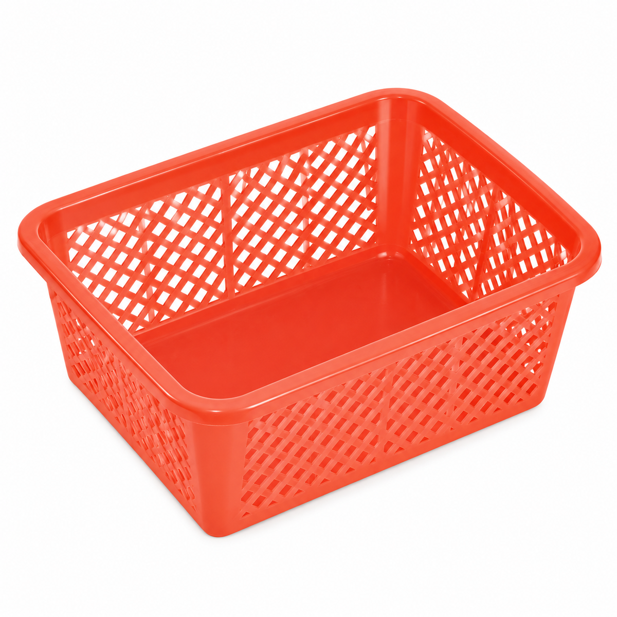 Colador Plástico Rectangular Naranja – Diferentes Tamaños