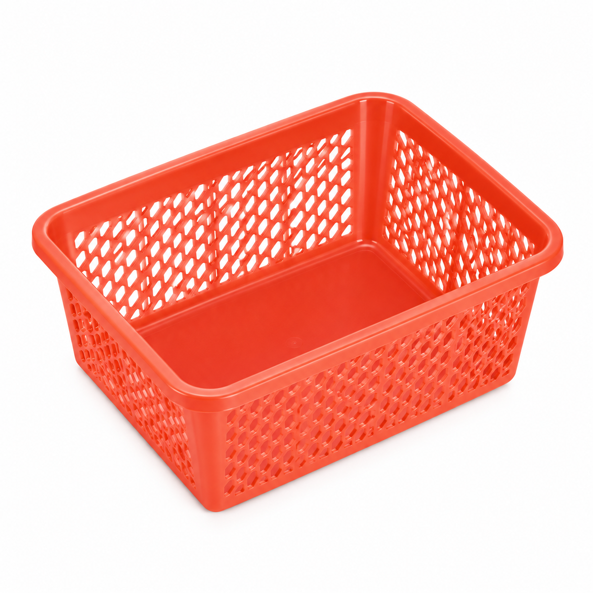 Colador Plástico Rectangular Naranja – Diferentes Tamaños