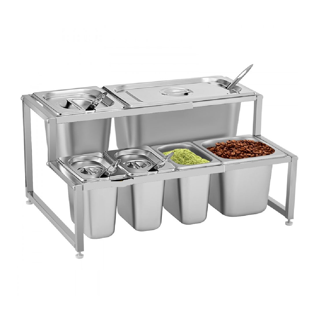 Rack Estante Organizador para 6 Bandejas 1/6
