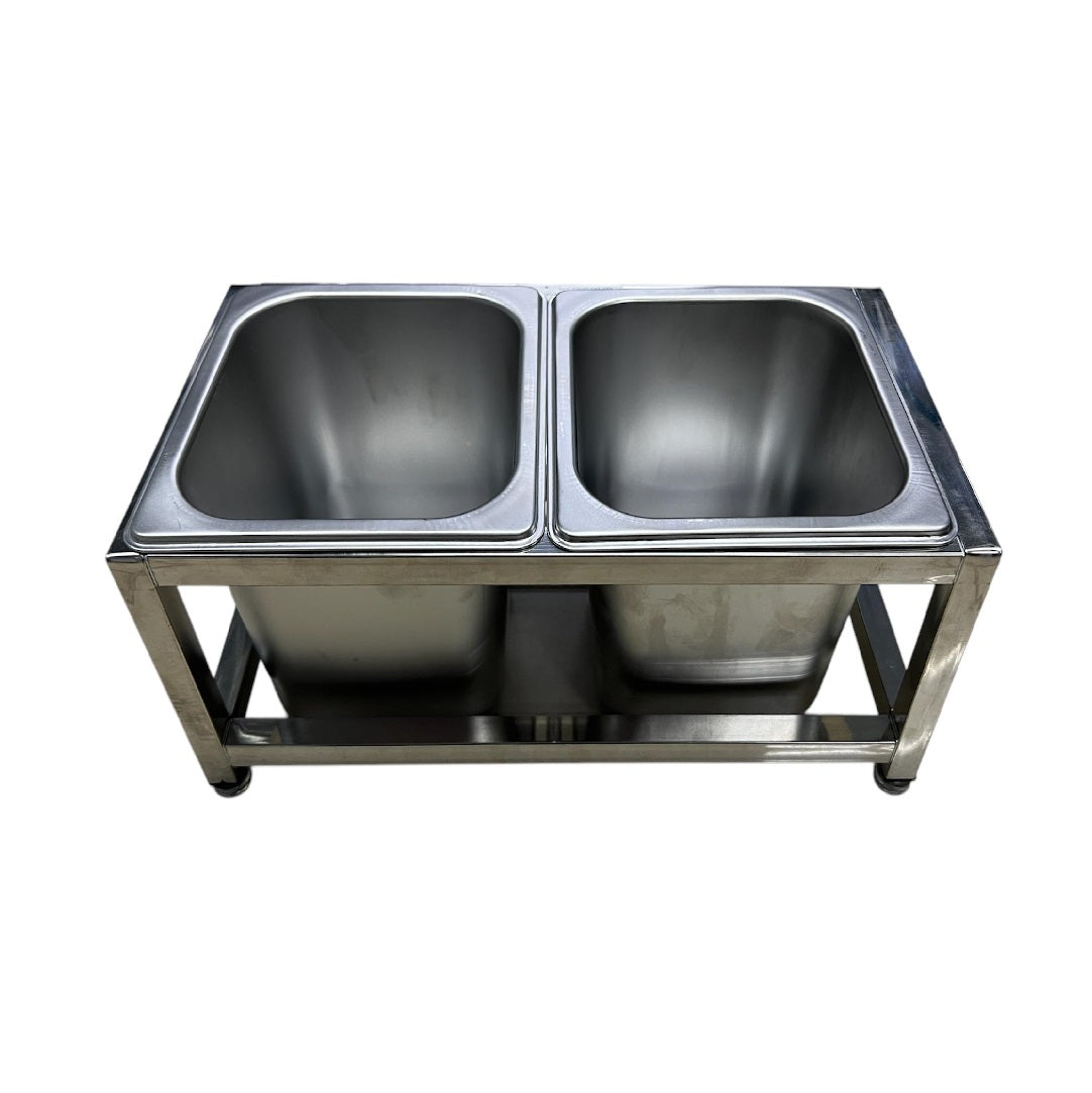 Rack Estante Organizador para 2 Bandejas 1/6