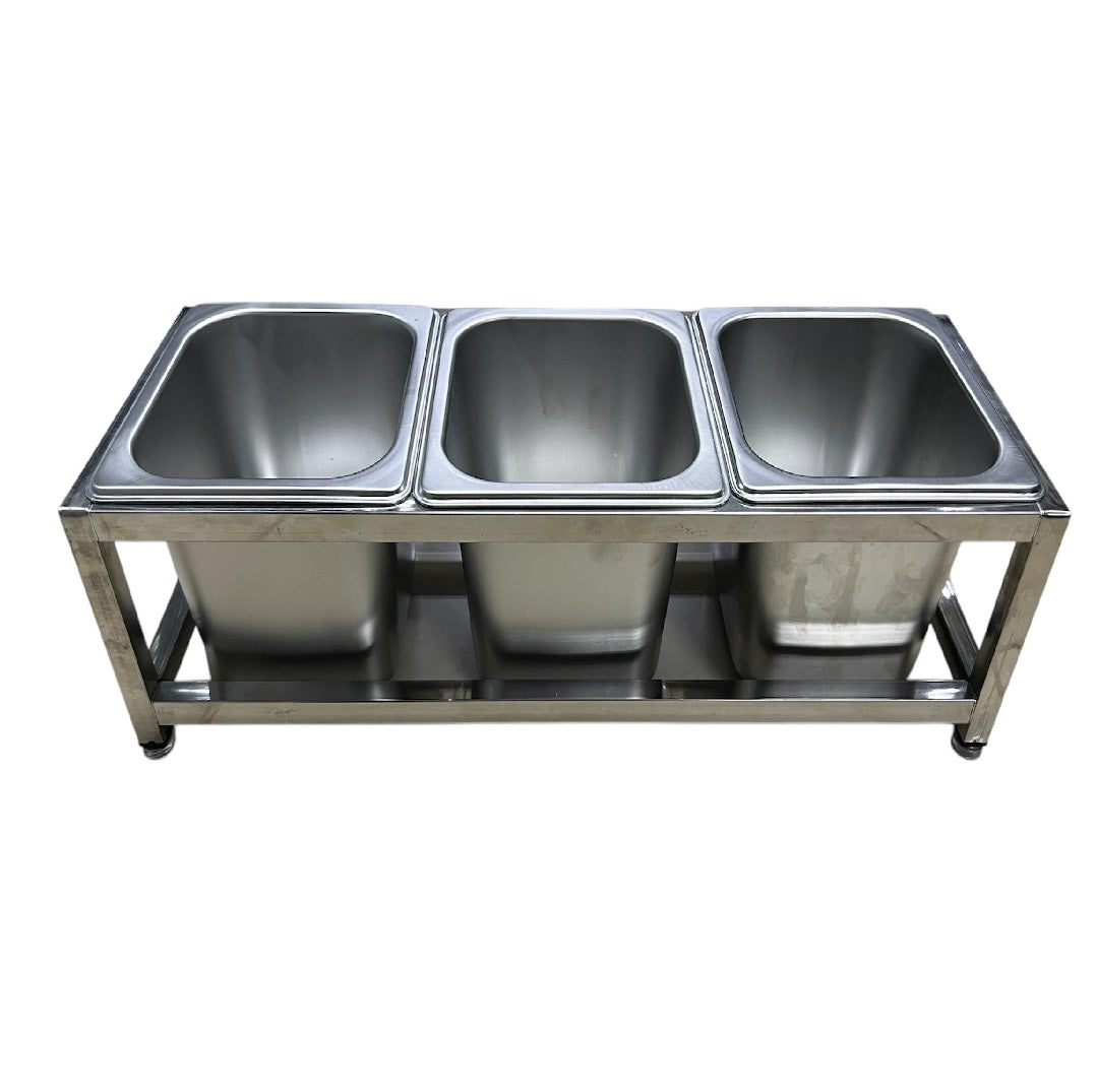 Rack Estante Organizador para 3 Bandejas 1/6