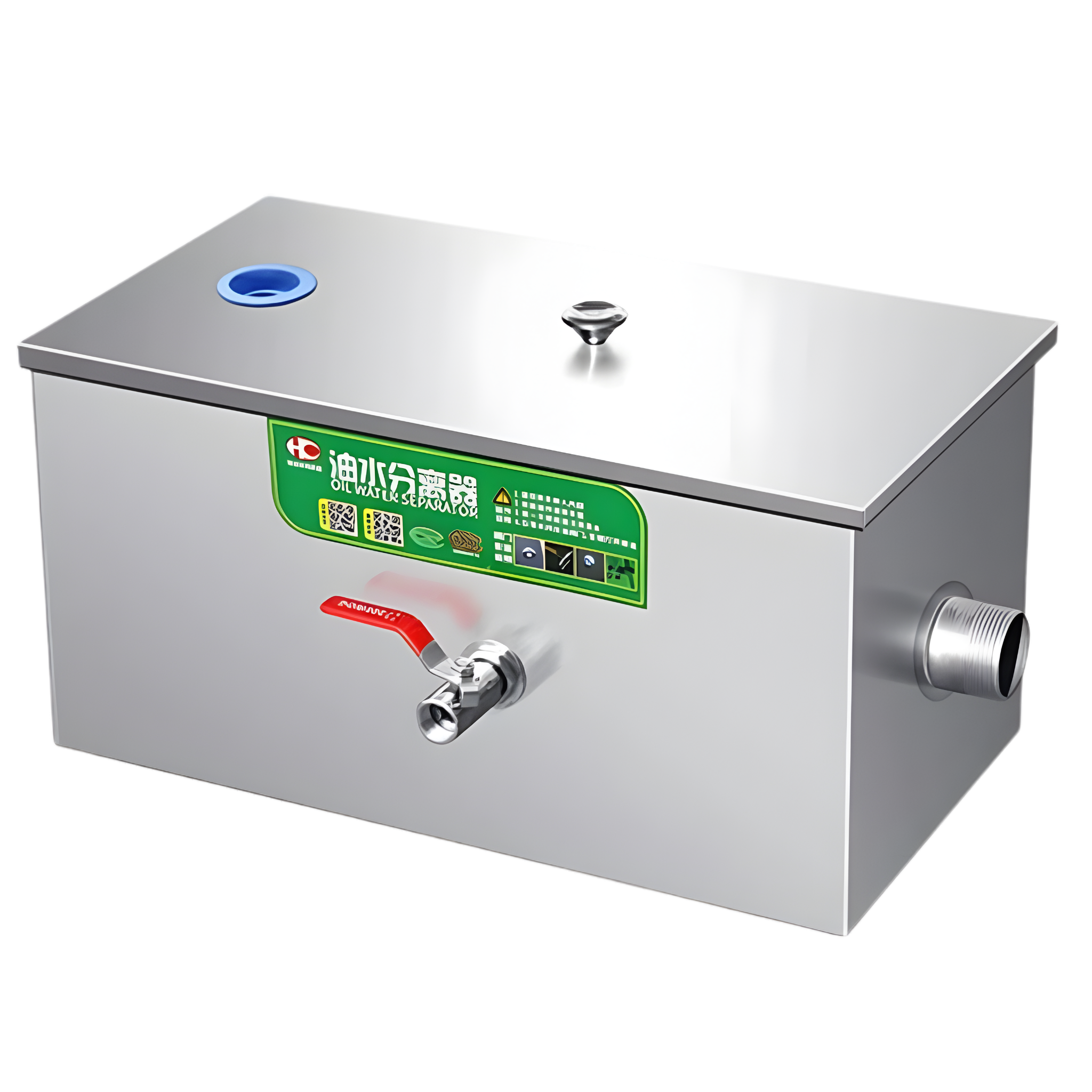 Trampa de Grasa de Acero Inoxidable