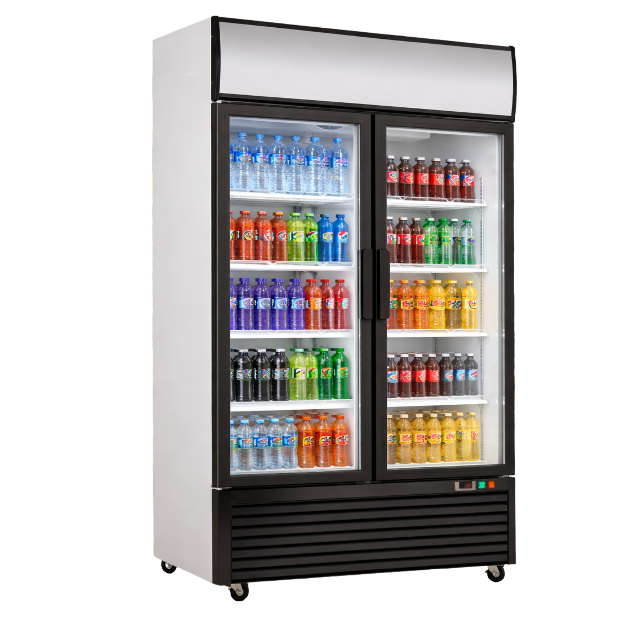 Nevera Exhibidora 2 Puertas Vidrio Ventilada UC1220 110V AMERISTAR