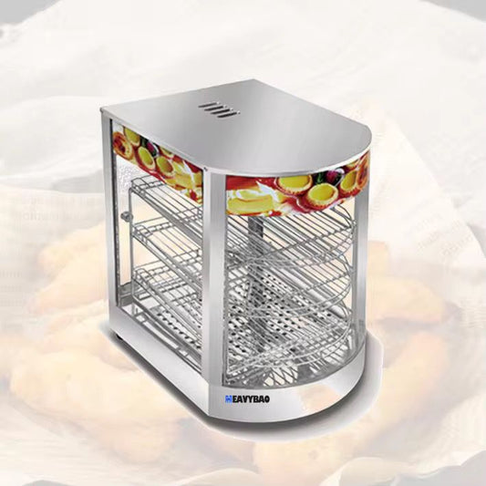 vitrina caliente para PIE