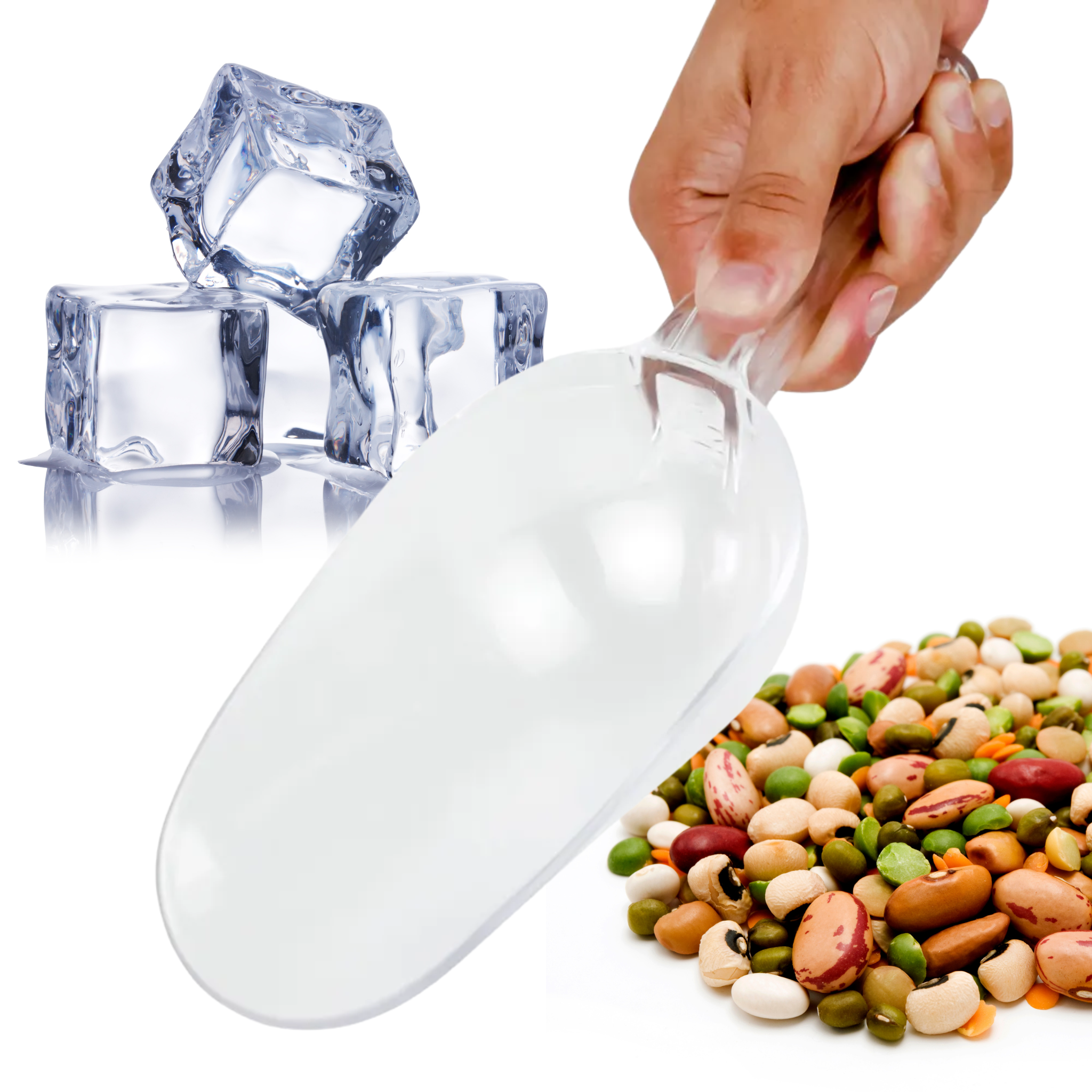 Pala Policarbonato para Hielo o Ingrediente
