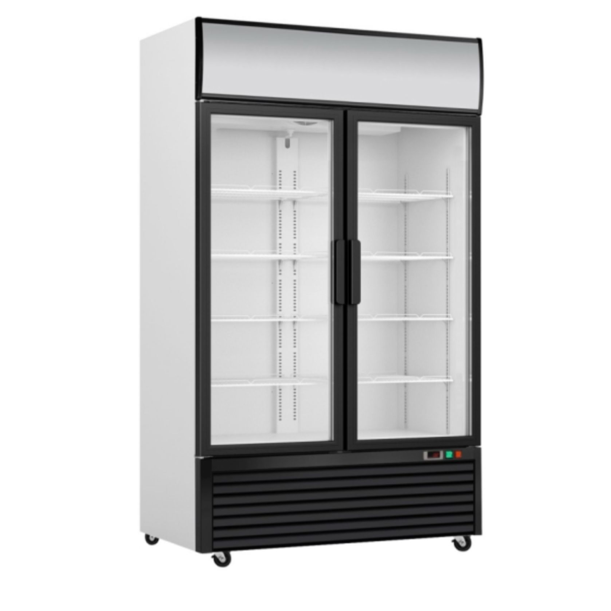 Nevera Exhibidora 2 Puertas Vidrio Ventilada UC1220 110V AMERISTAR