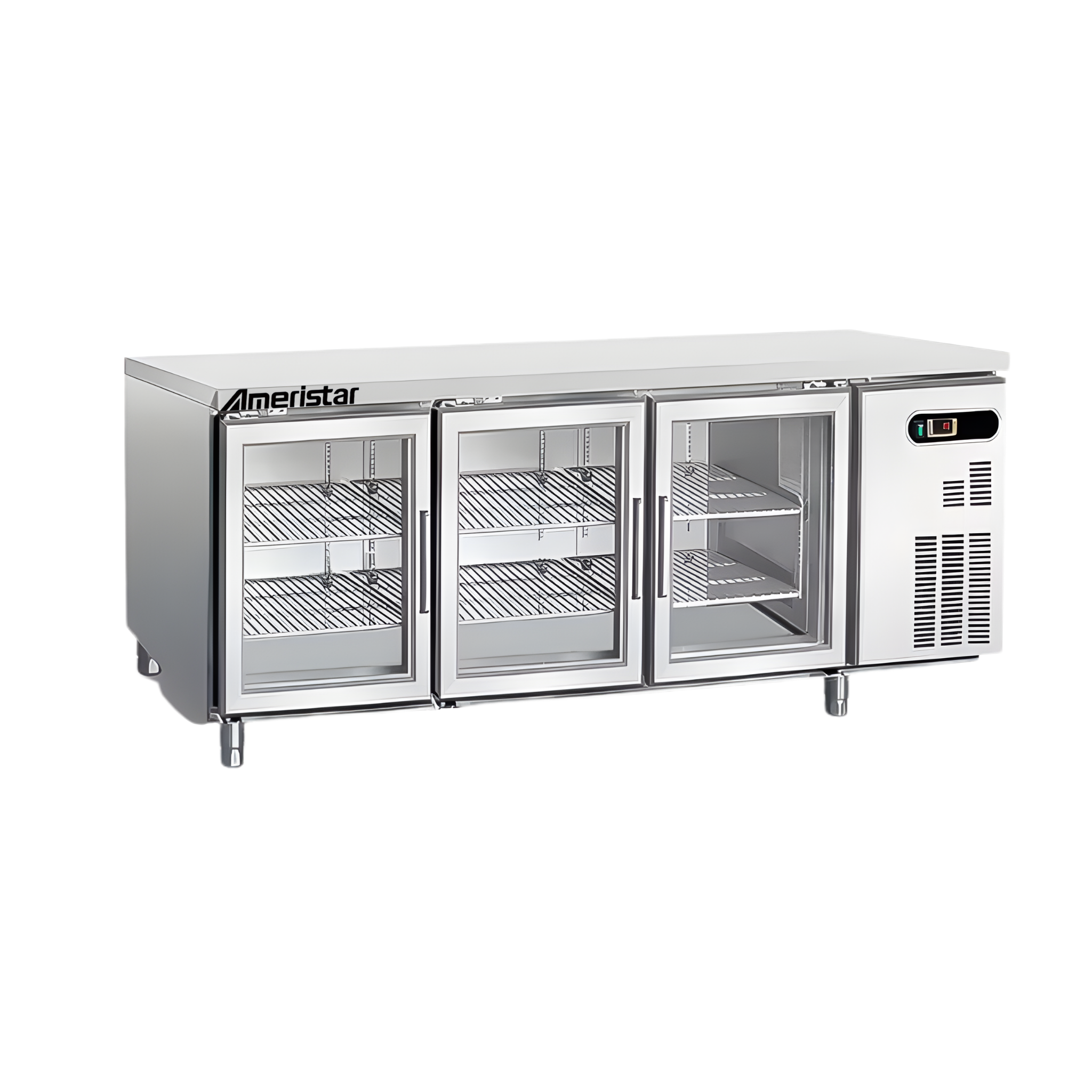 Mesa Refrigerada Vitrina Bar 3 Puertas AWR18G3 110V