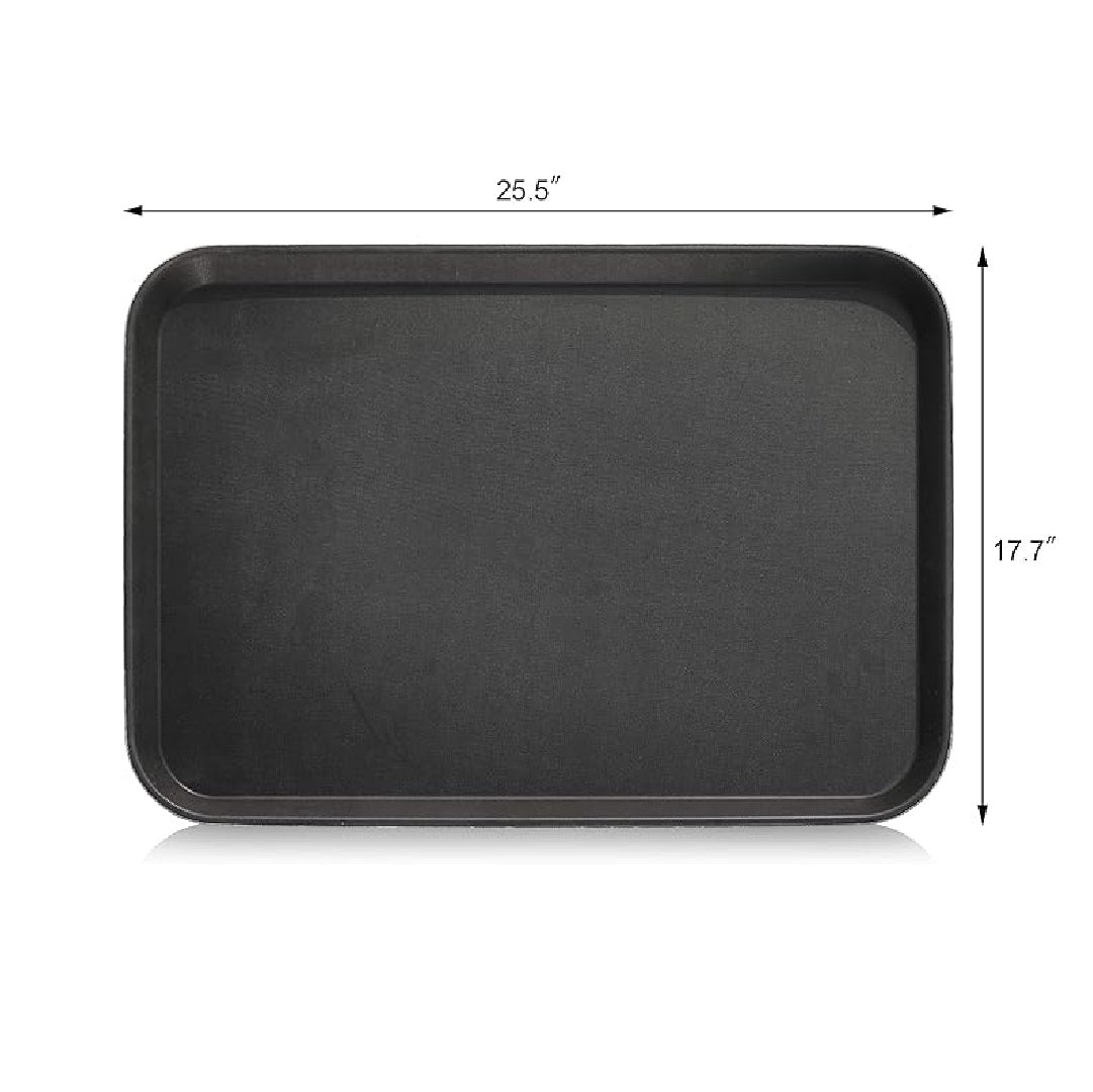 Bandeja Rectangular Antideslizante de Servir Comida 18" x 26"