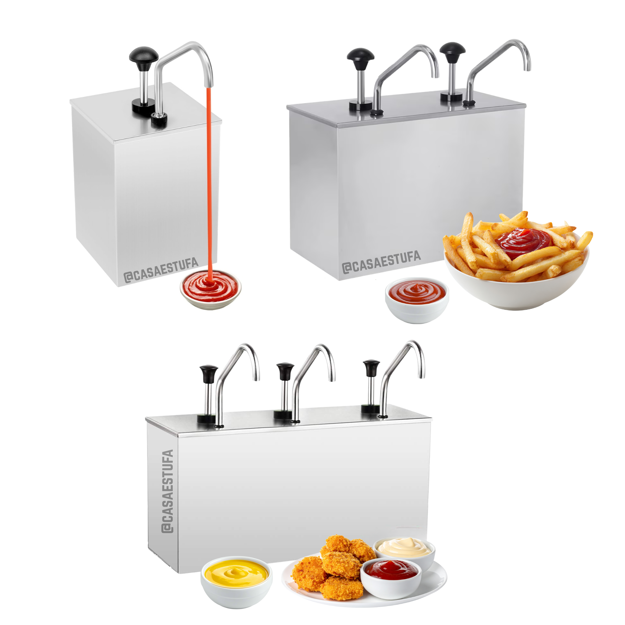 Dispensador para Salsa