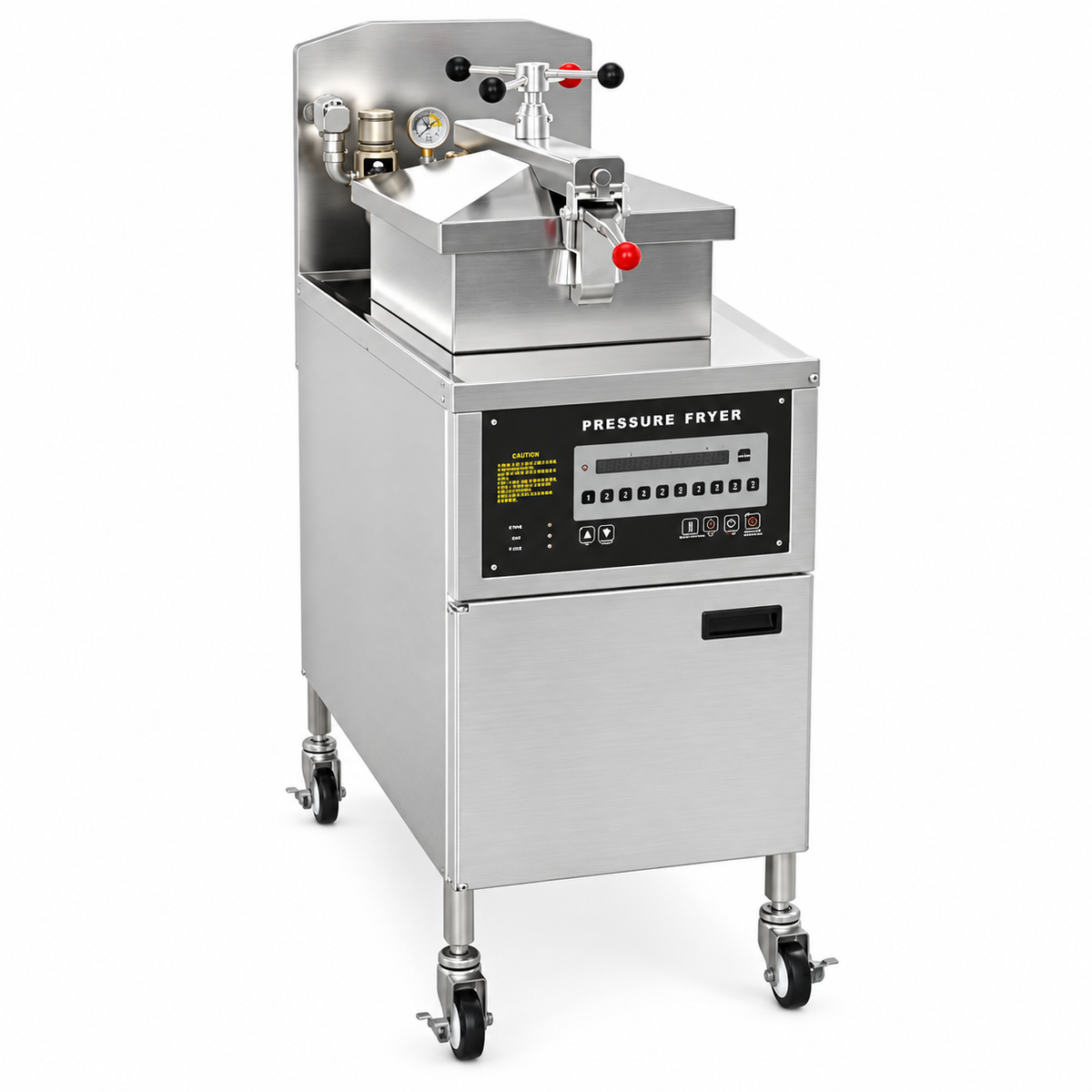 Freidora de Presión Industrial a Gas de 25 L – 110 V