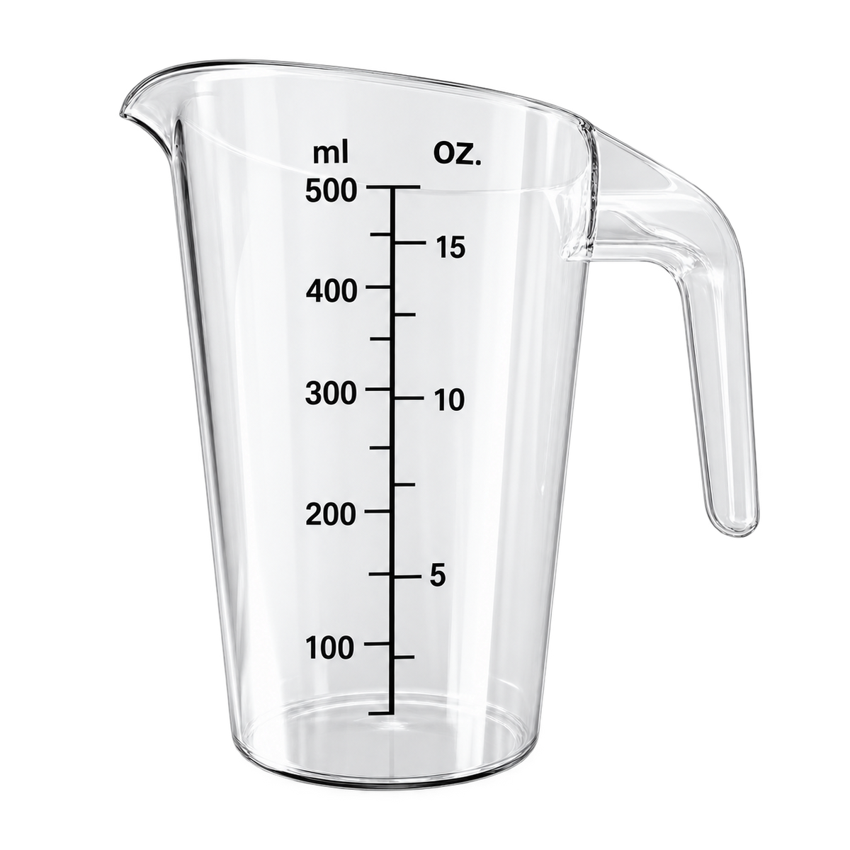 Jarra Medidora de Policarbonato de 500 ml