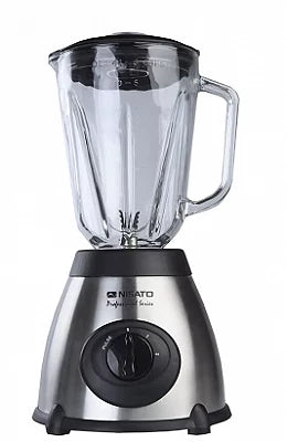 Licuadora Nisato 750W con Jarra de Vidrio y 5 Velocidades
