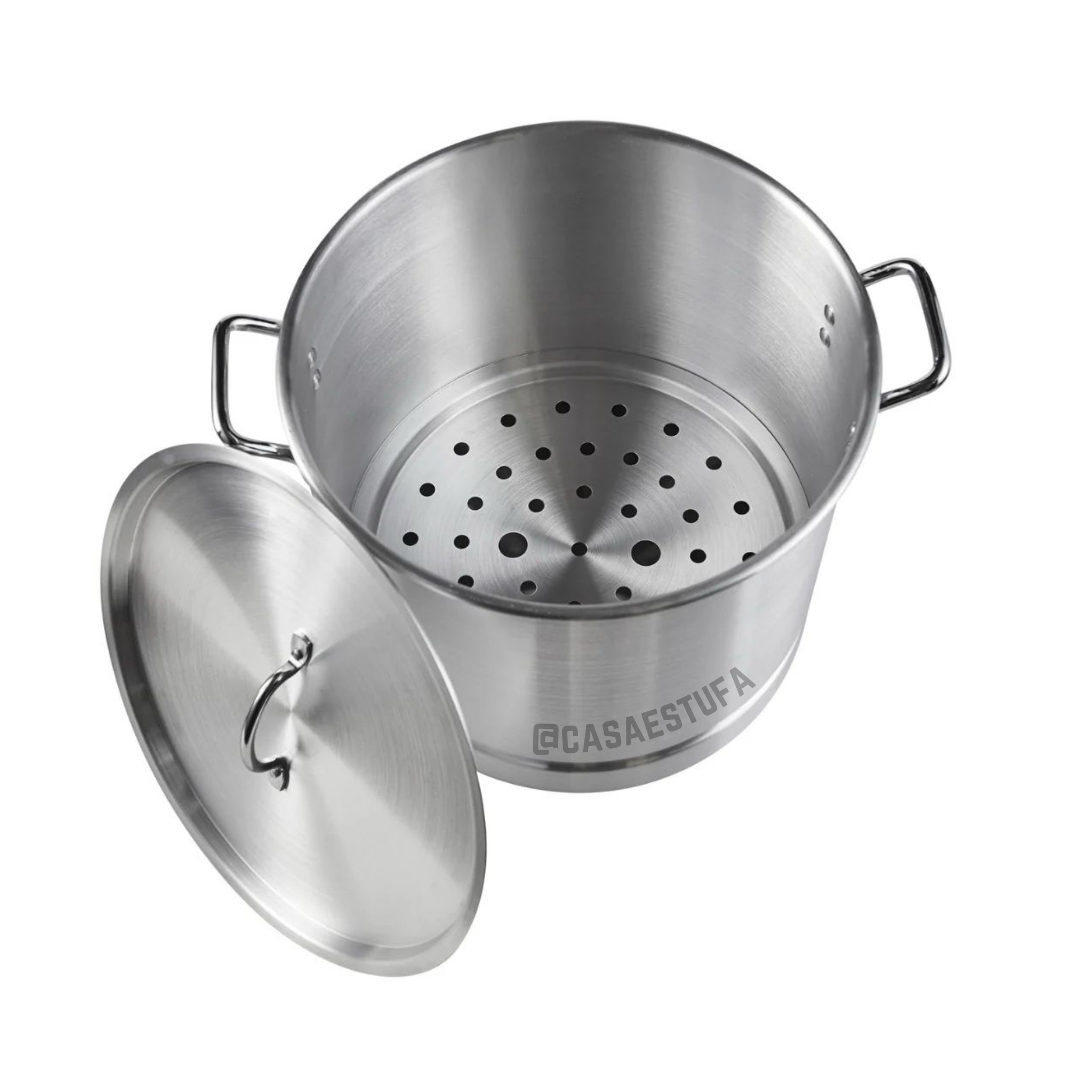 Olla de Aluminio con Tapadera