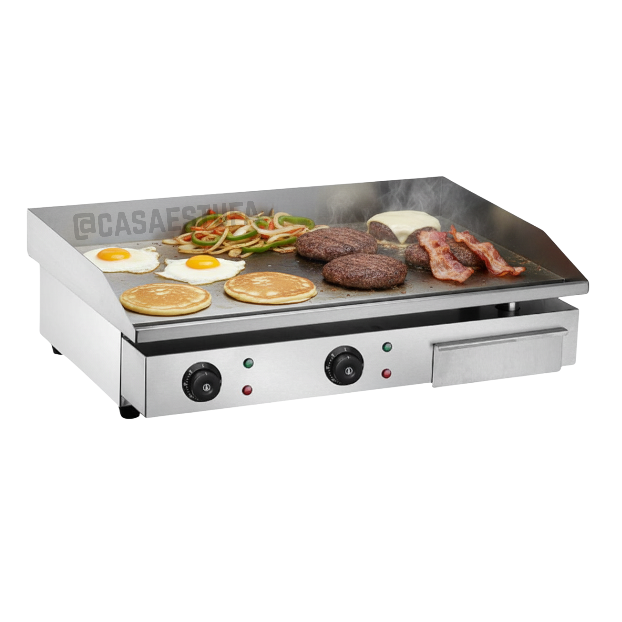 Plancha Eléctrica Doble 220V heg-820