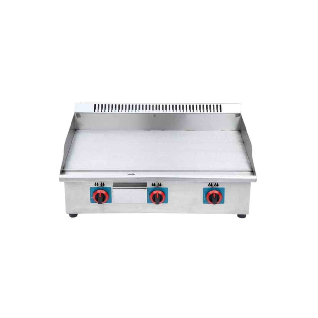 Plancha triple a gas 73 cm