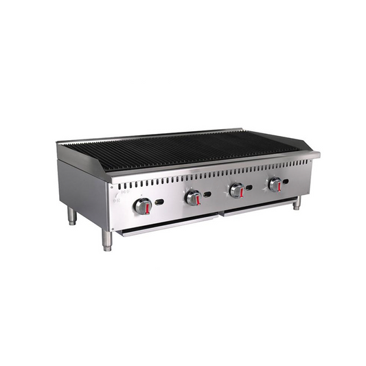 Parrilla Industrial 48" 120cm de 4 Quemadores