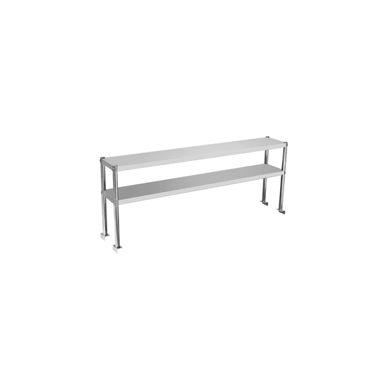 Repisa de mesa de acero inoxidable 120cm