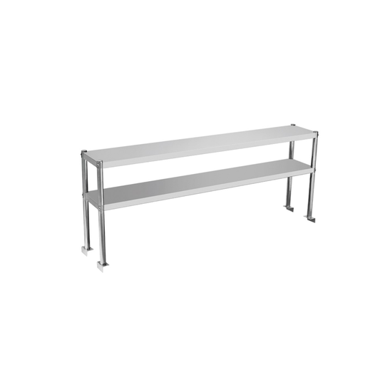 Repisa de mesa de acero inoxidable 150cm