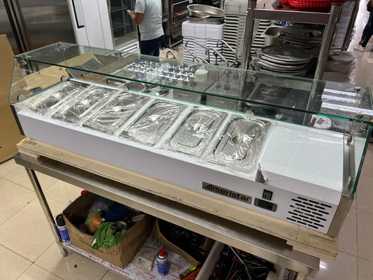 Baño María Fria Refrigerada para Alimentos 110V/60Hz