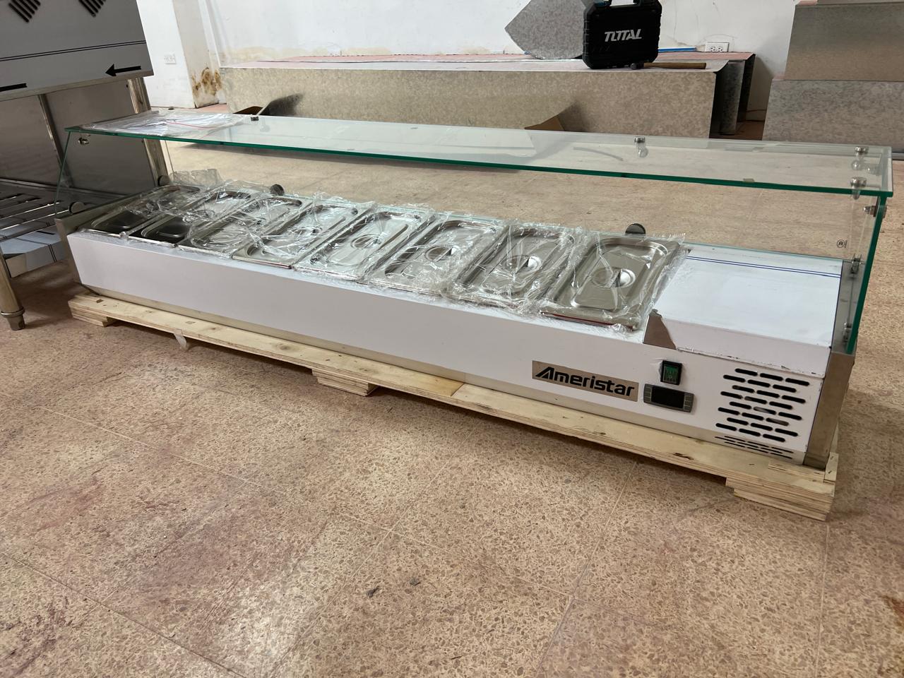 Baño María Fria Refrigerada para Alimentos 110V/60Hz