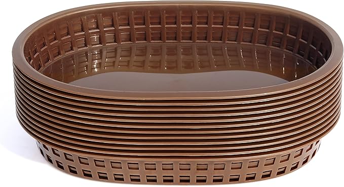 Cesta Canasta para servir Comida 10.5 x 7in