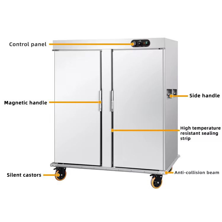 carro caliente de banquete 22 niveles  (hot banquet cart)