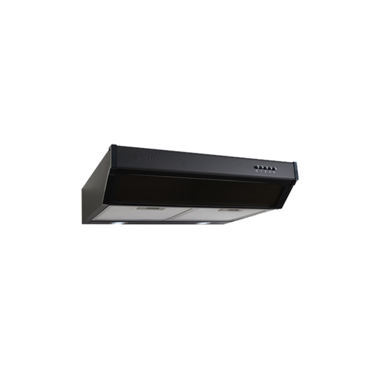 Extractor compacto negro 76cm Drija