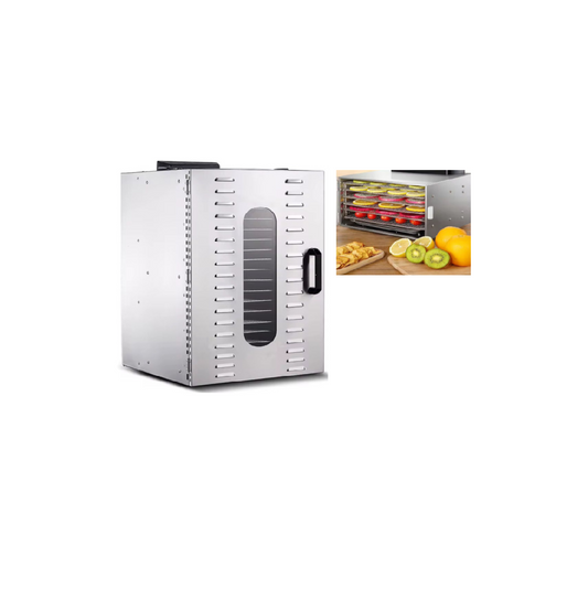 Maquina Deshidratadora de Alimentos y Frutas de 16 Niveles 110V/60hz