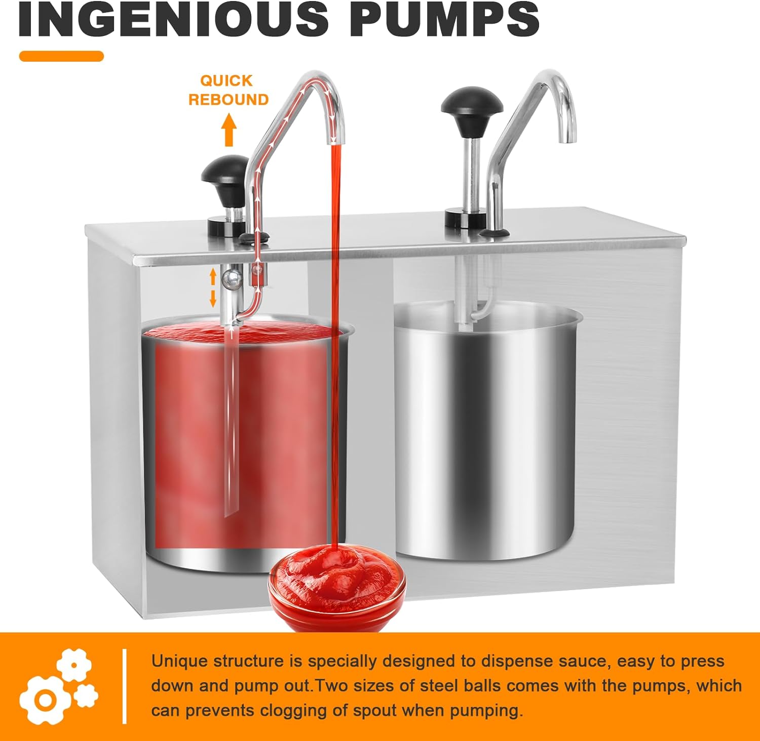 Dispensador para Salsa
