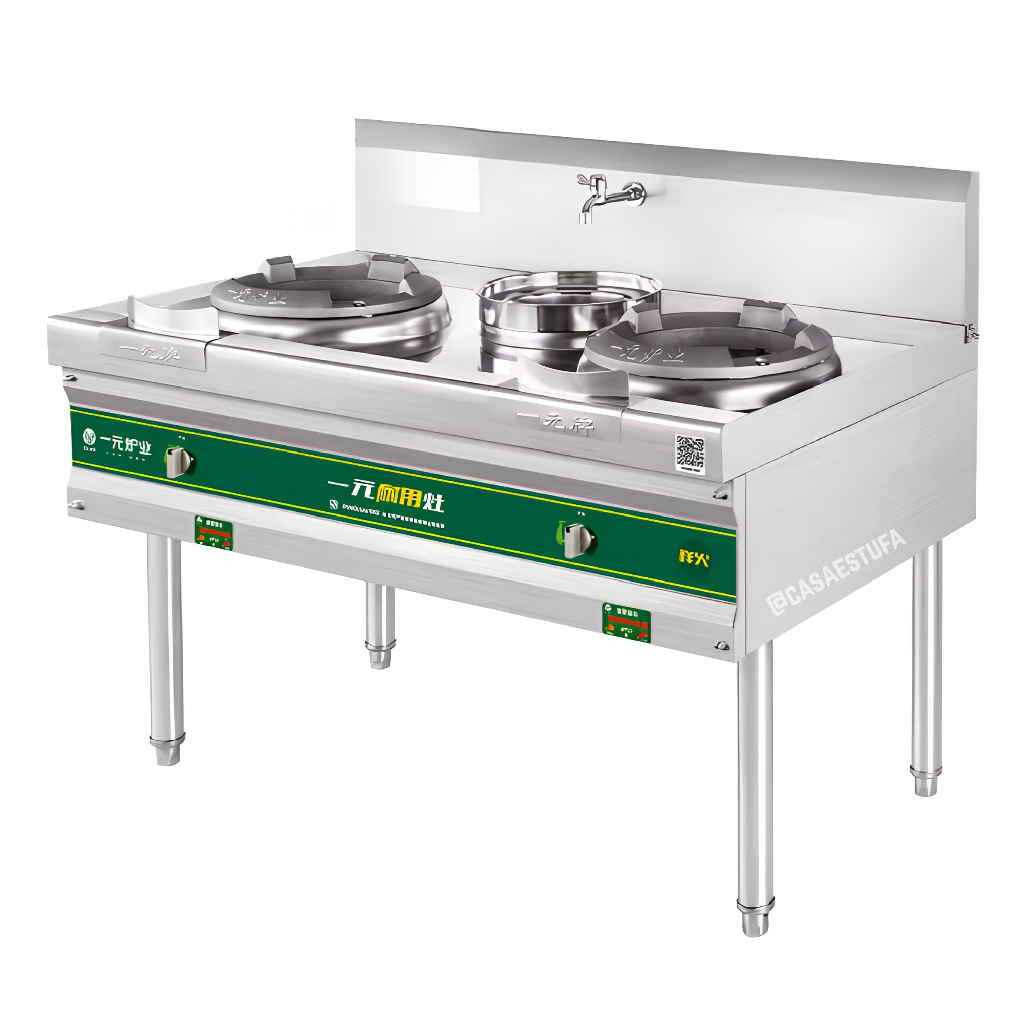 Estufa Industrial para Wok Alta Presión