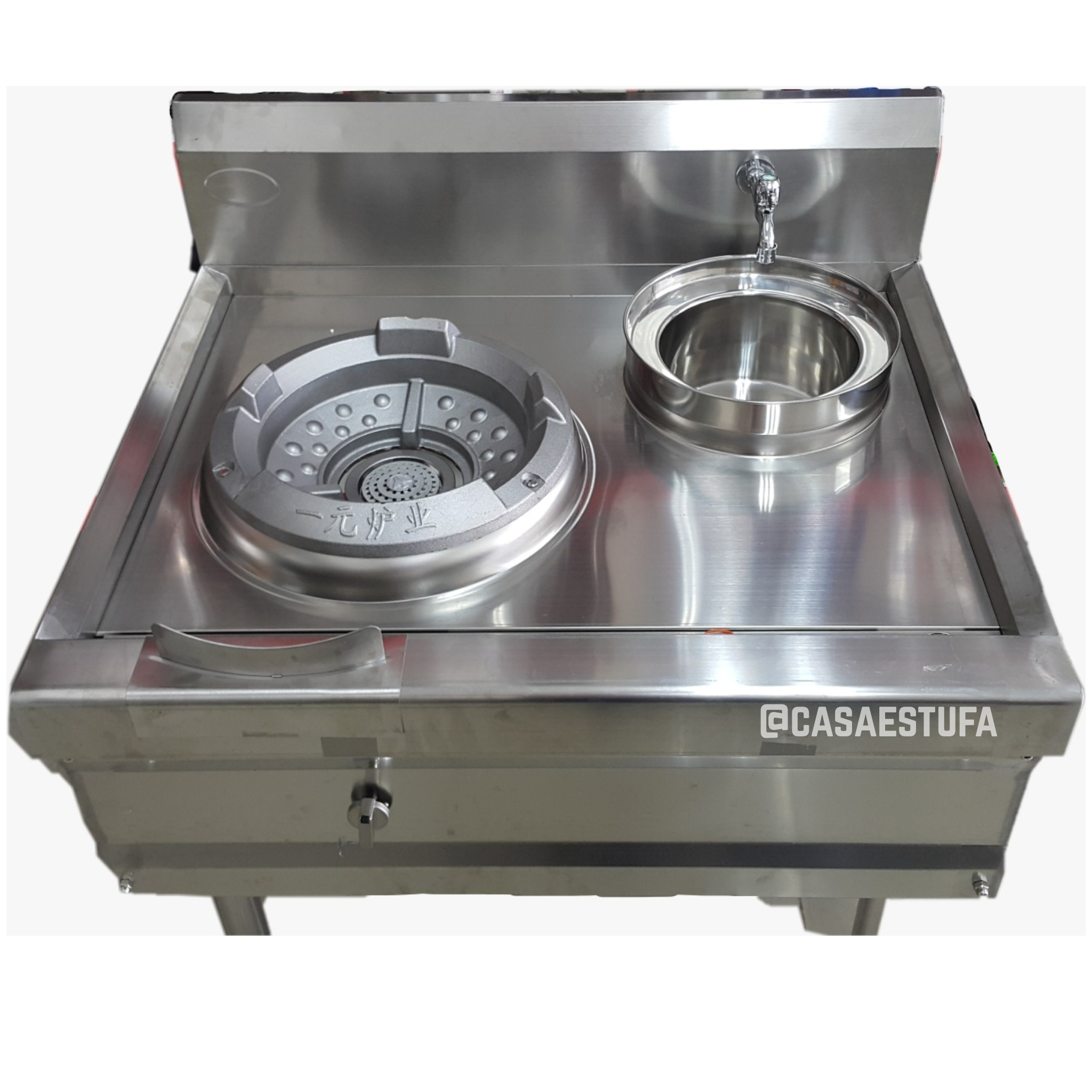 Estufa Industrial para Wok Alta Presión