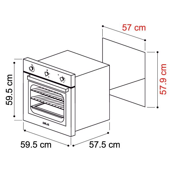 Horno Electrico Latino Black 220v