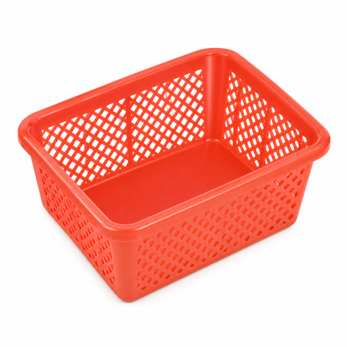 Colador Plástico Rectangular Naranja – Diferentes Tamaños