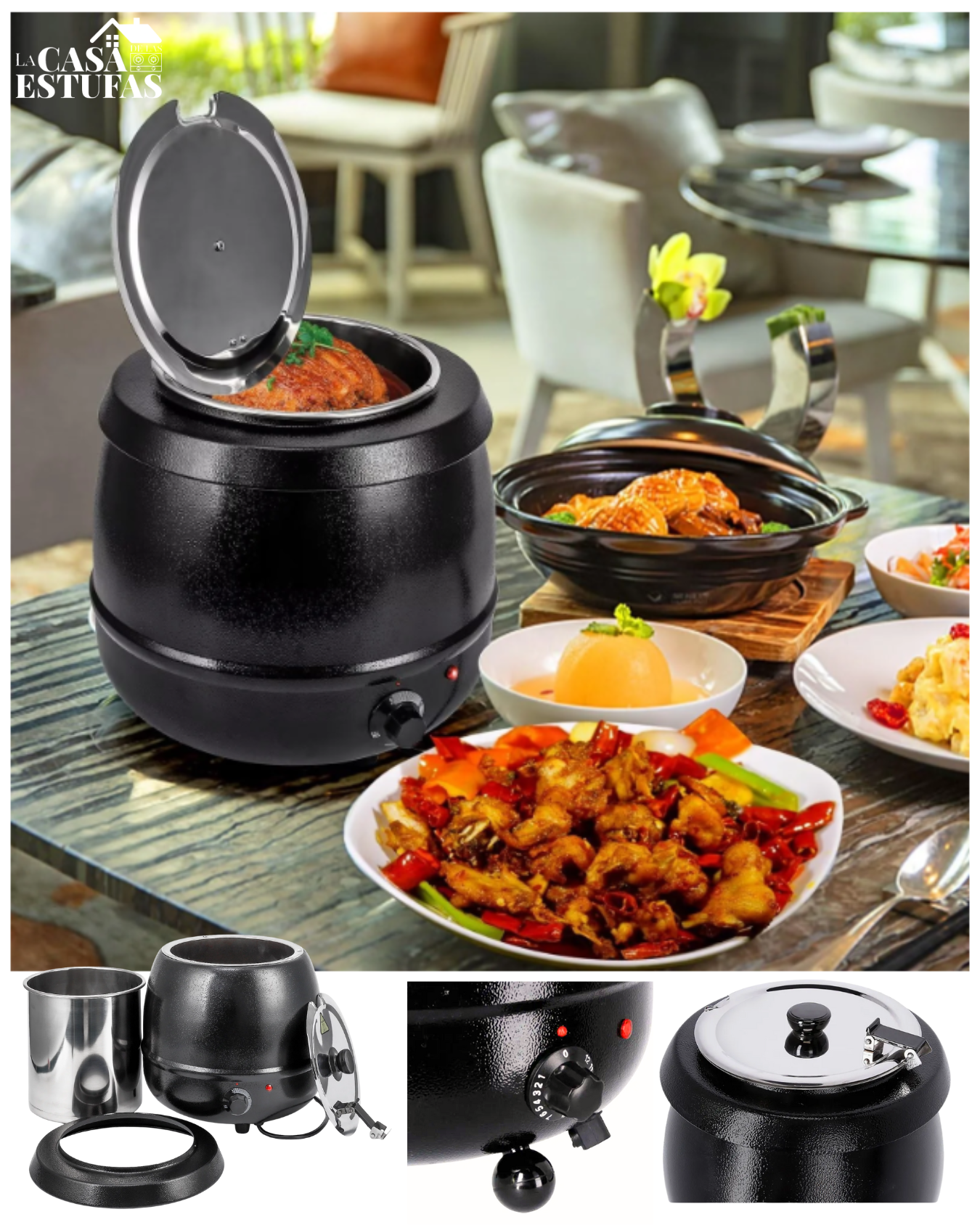 Olla Sopera Caliente 110V